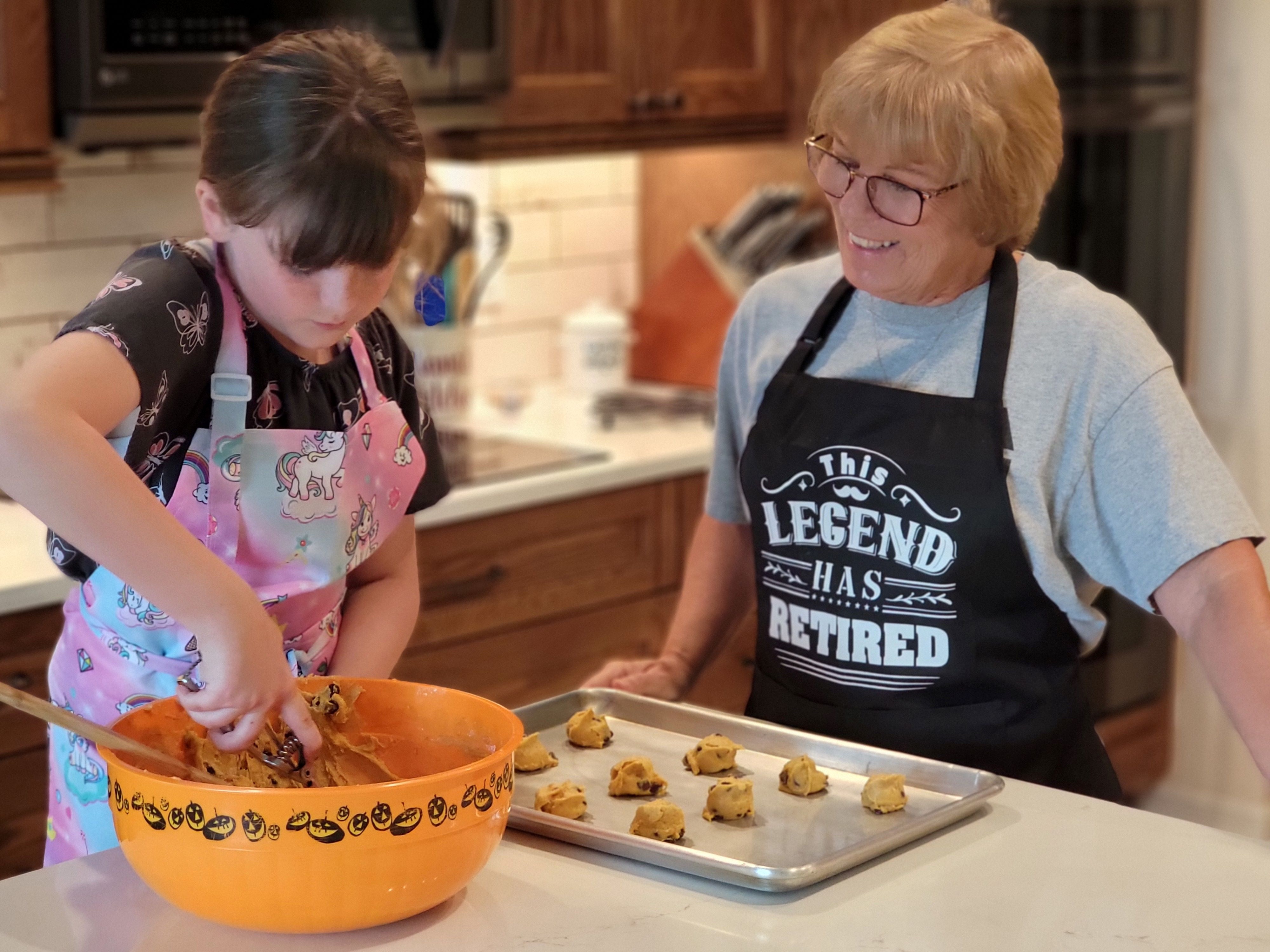 Connelly and her nana bake up delicious memories during spring break.