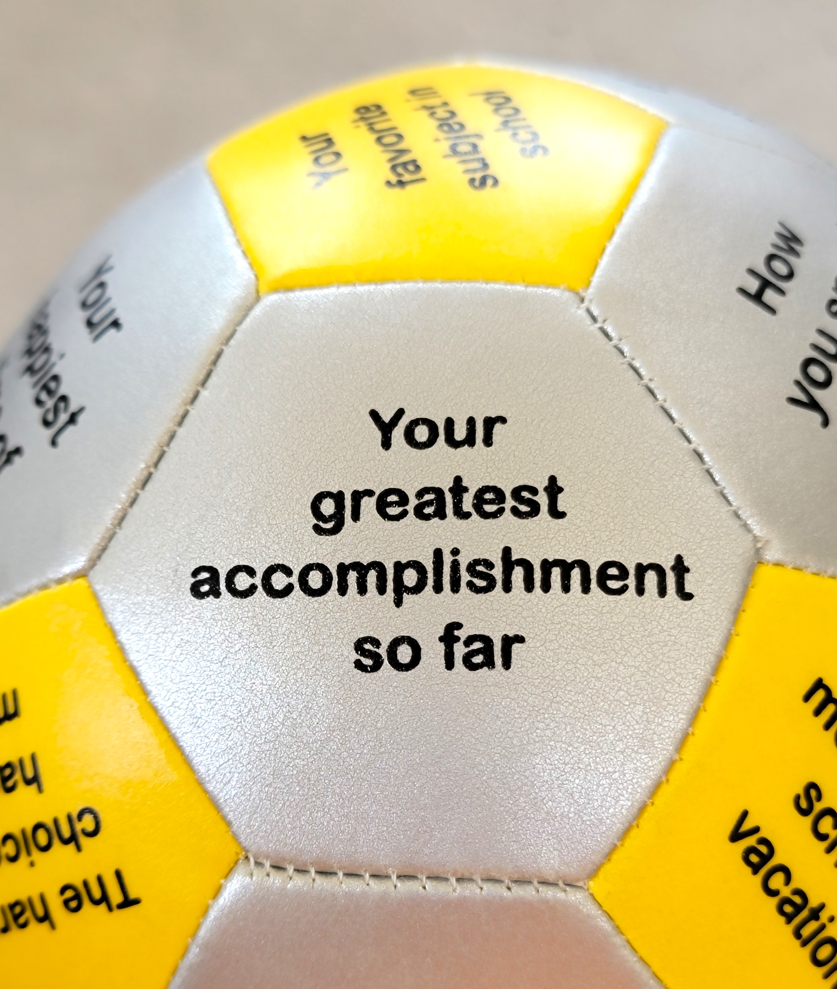 Of what accomplishments are you most proud?
