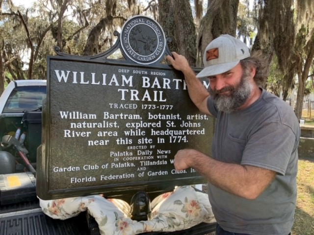 Tim Fillmon restores historical markers in Florida