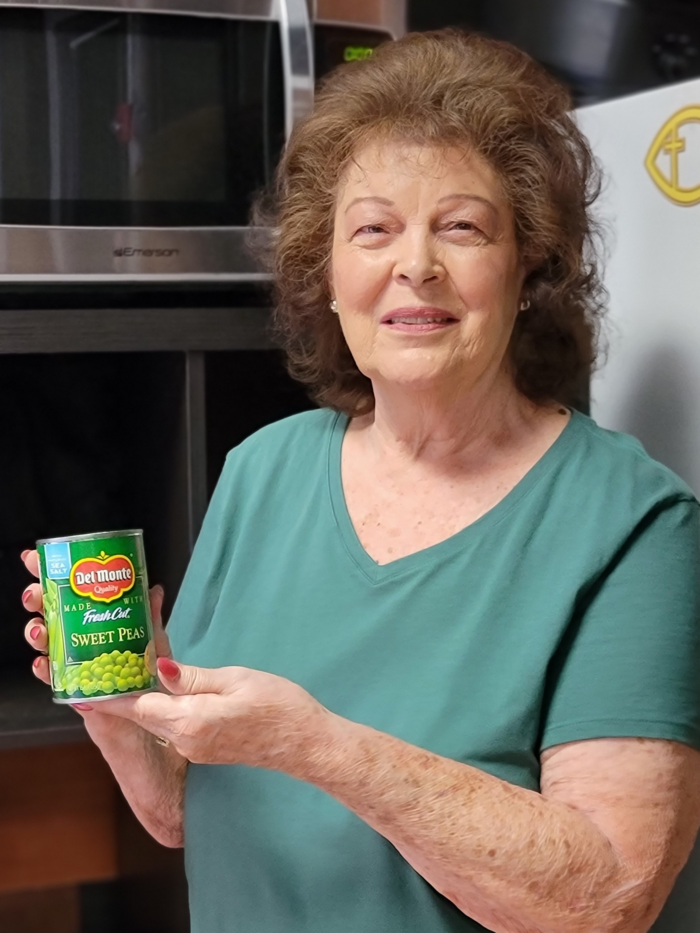 Sue Price remembers a time when her pantry held only one lonely can of peas.